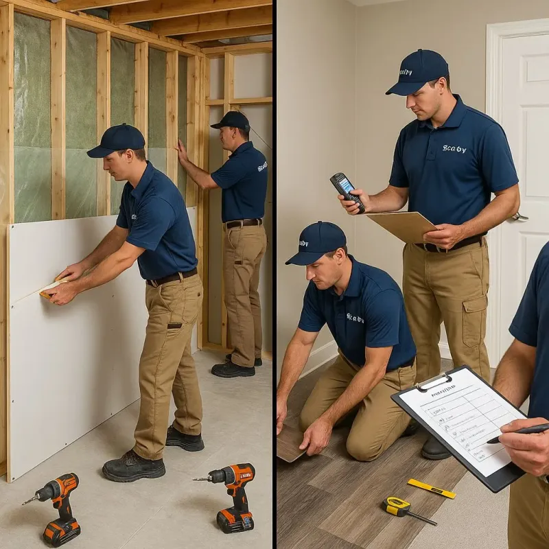 Repairs and Reconstruction process in Anaheim, CA